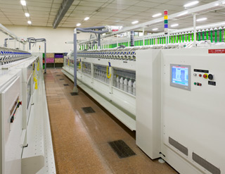 Roving frame bobbins